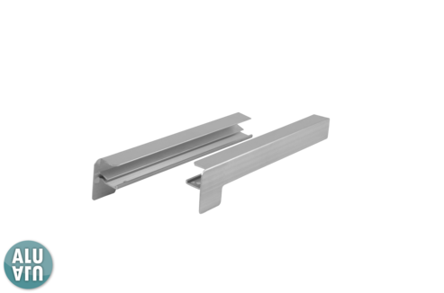 Aluminium-Abschluss mit 22mm Putzkante 25 180 - zum Schließen ins Bild klicken